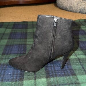 Black Suede Ankle Boots
